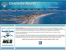 Tablet Screenshot of charismarealty.com